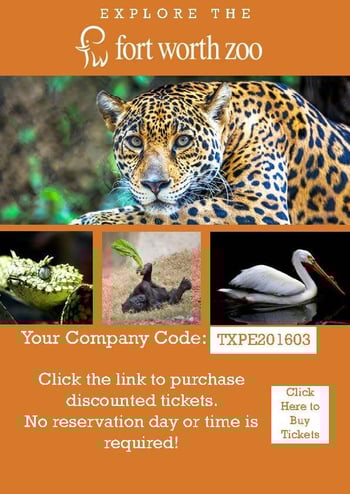 Forth Worth Zoo Flyer 2024